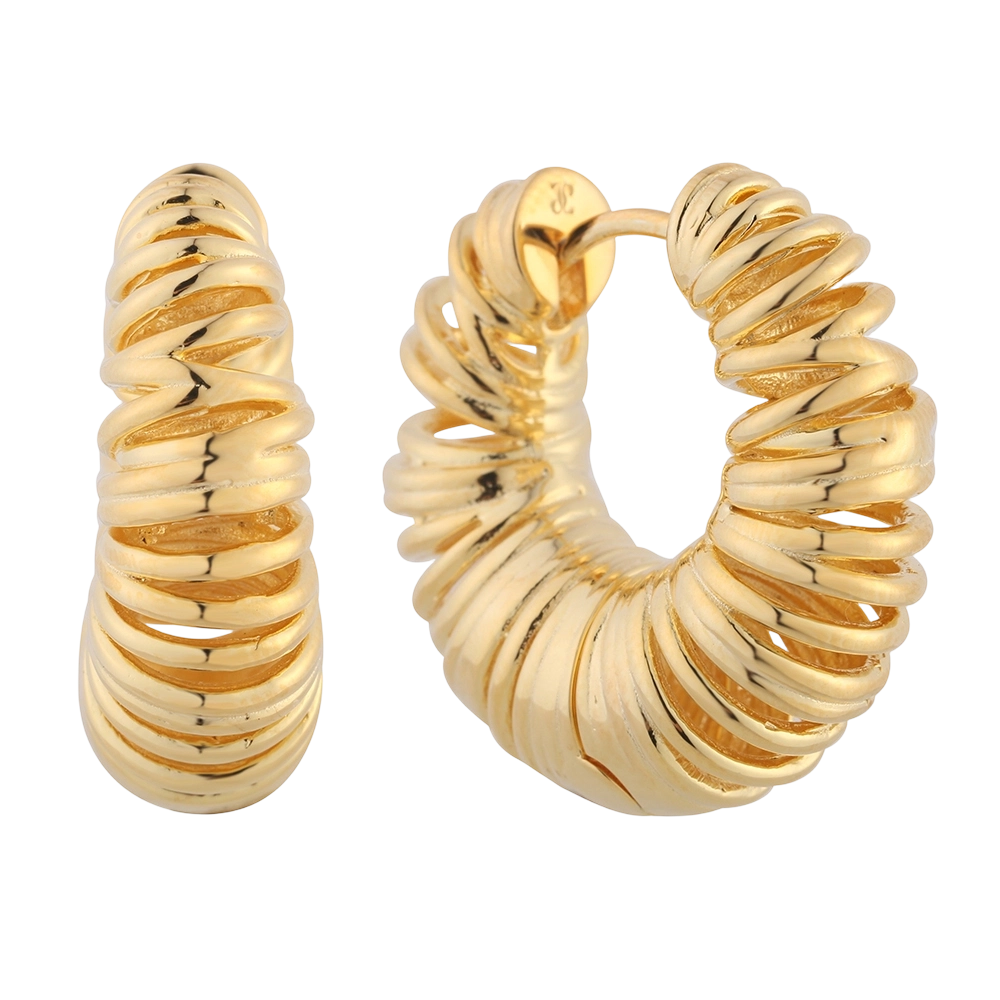 E07923 Сережка зі срібла 925 проби