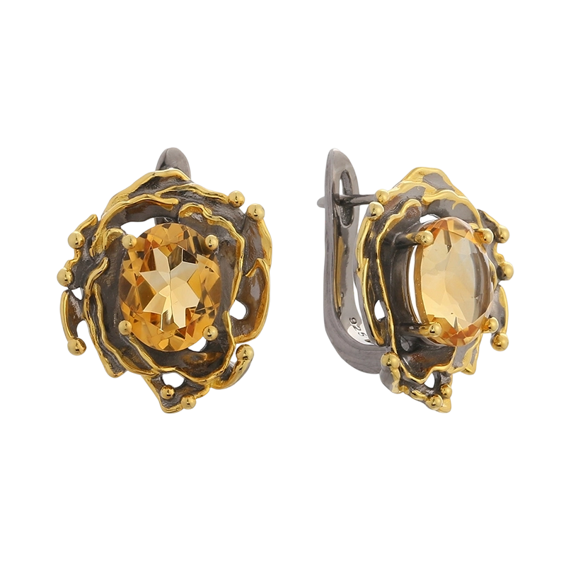 YE03635 Сережки Critine ручної роботи зі срібла 925 проби